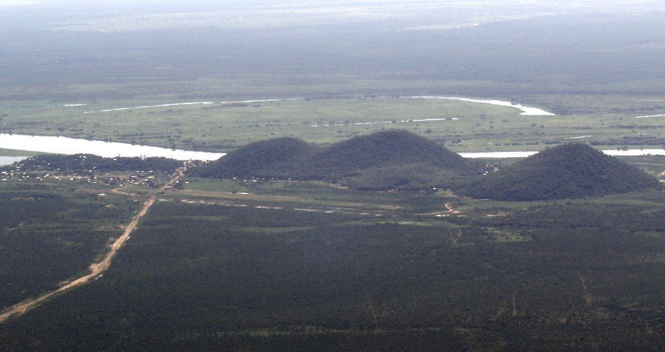 Los Cerros del Departamento de Alto Paraguay